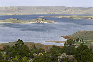 Image showing Seminoe Reservoir in Wyoming