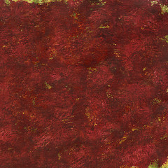 Image showing red painted abstract background