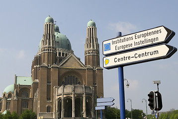 Image showing Koekelberg basilica