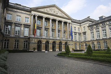 Image showing Belgian parliament