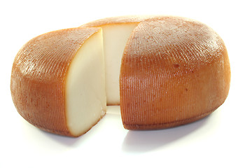 Image showing Smoked goat cheese