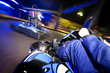 Image showing Go-cart in pursuit