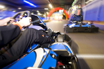 Image showing Go-Cart finish line