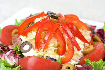 Image showing spicy salad