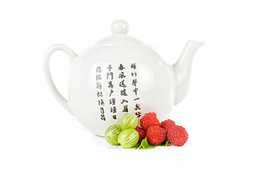 Image showing berry tea