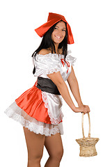 Image showing Sexy Little Red Riding Hood