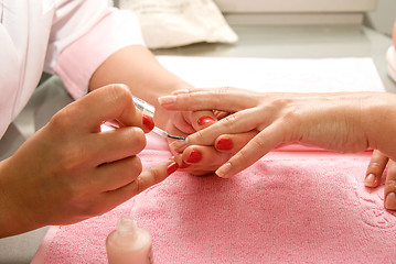 Image showing manicure