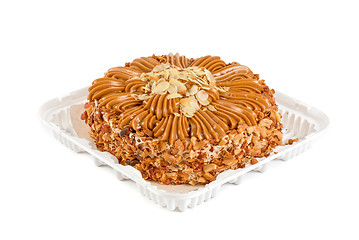 Image showing tasty nuts cake