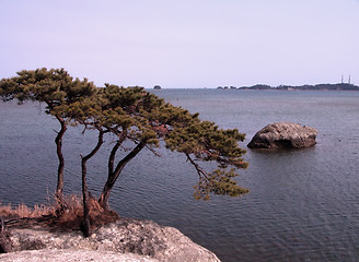 Image showing Ocean islands