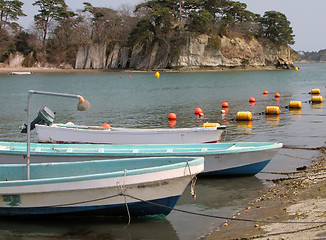 Image showing Fishing boats