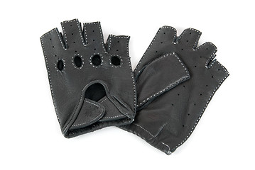 Image showing drivers leather gloves