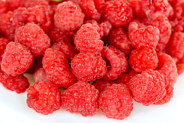 Image showing fresh raspberry