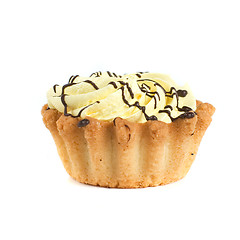 Image showing cream cupcake