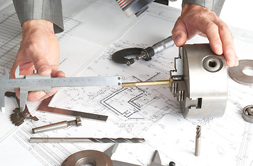 Image showing The measuring tool