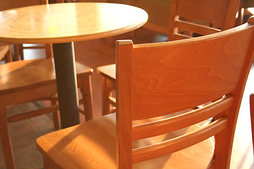 Image showing Cafe chair