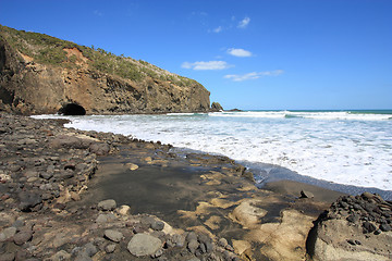 Image showing New Zealand beach