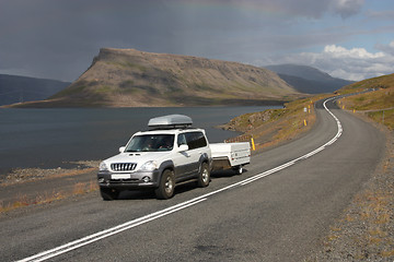 Image showing Driving in Iceland