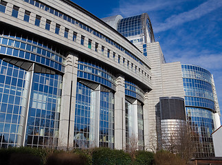 Image showing European Parliament Building in Brussels