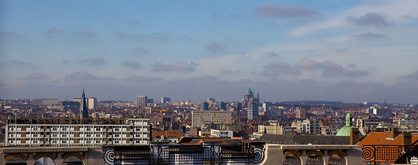 Image showing Brussels Panorama