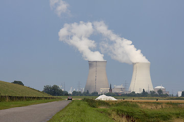 Image showing Nuclear power plant in Doel, Belgium