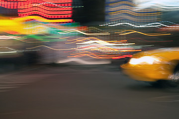 Image showing Abstract Taxi Cab