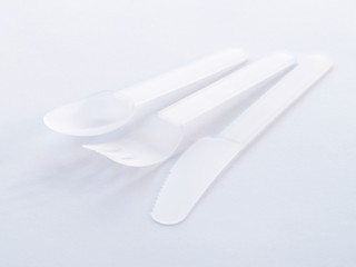 Image showing White Plastic