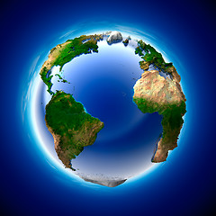 Image showing Ecology Earth