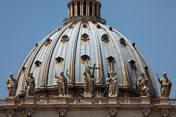 Image showing View on cupola of St.Peter's Cathedral