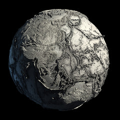 Image showing Dead Planet Earth