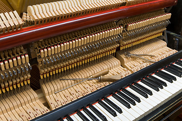 Image showing Piano tuning