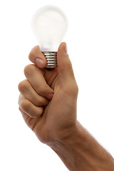 Image showing Hand with lamp