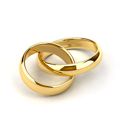 Image showing Wedding rings