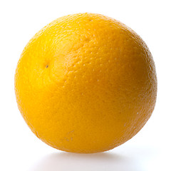 Image showing Citrus orange fruit isolated on white