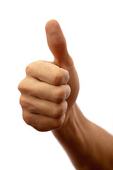 Image showing Thumb up