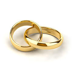 Image showing Wedding rings