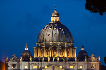 Image showing View on cupola of St.Peter's Cathedral