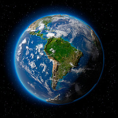 Image showing Earth in Space