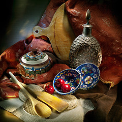 Image showing Still life of kitchen items