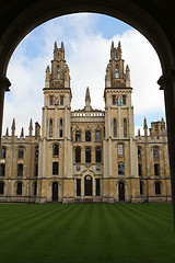 Image showing All Souls College in Oxford