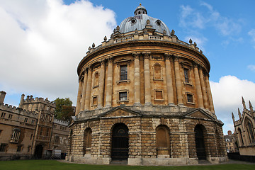 Image showing Famous Radcliffe Camera in Oxford, England