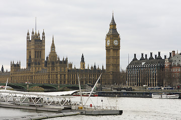 Image showing Houses of Parliament in London