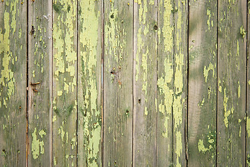 Image showing green fence