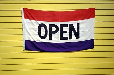 Image showing Open for Business