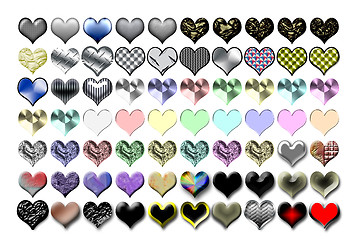 Image showing Hearts Illustration 02