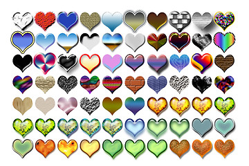 Image showing Hearts Illustration 05