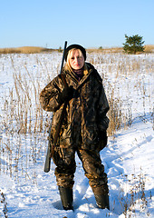 Image showing Winter hunting.