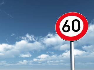 Image showing speed limit