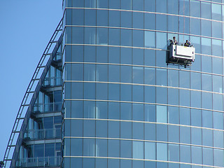 Image showing window washers