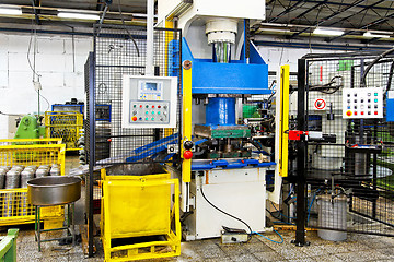 Image showing Hydraulic press machine