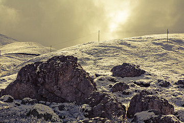 Image showing Magic morning Dolomites